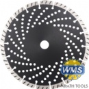 DIAMOND SAW BLADE--STRAIGHT TOOTH SEGMENT TURBO